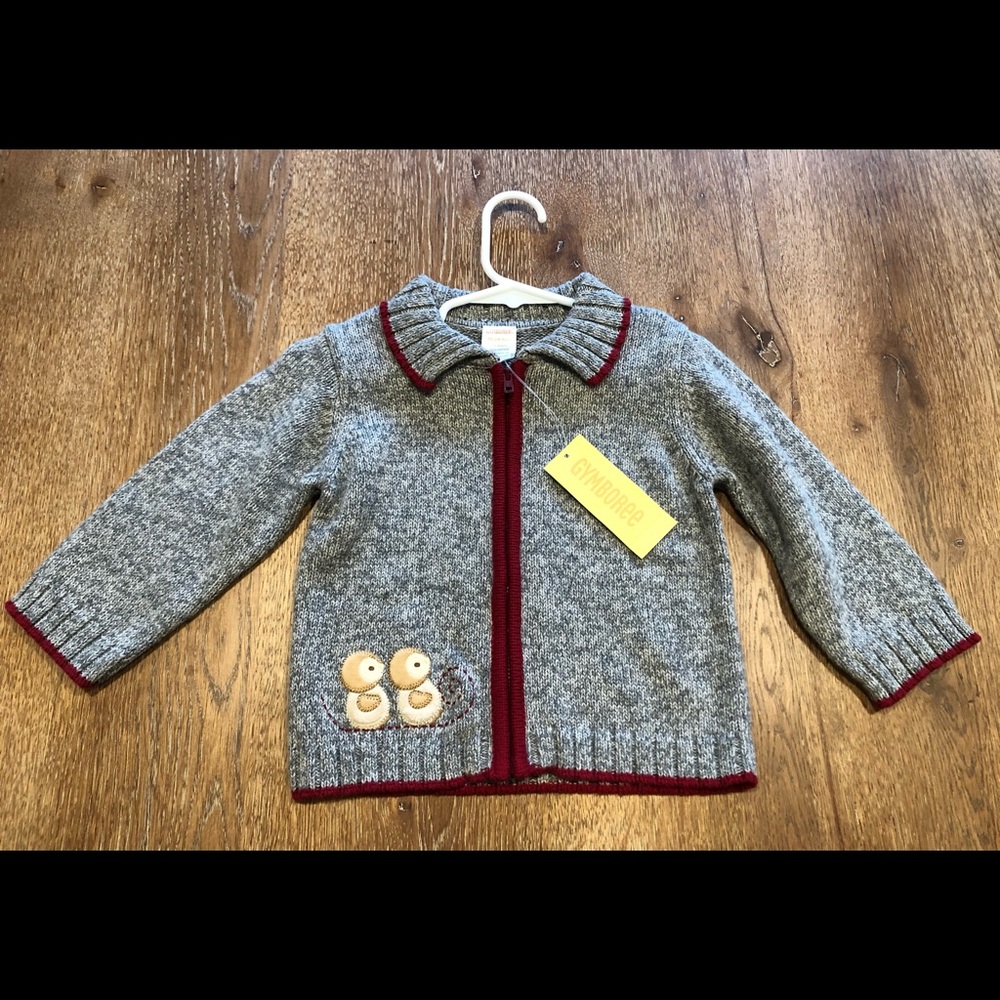 NWT Gymboree Owl Sweater